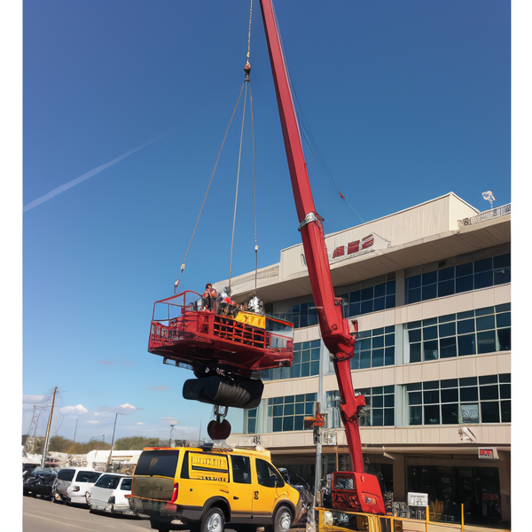 郑州建筑工地上的吊车应用之多方位解析